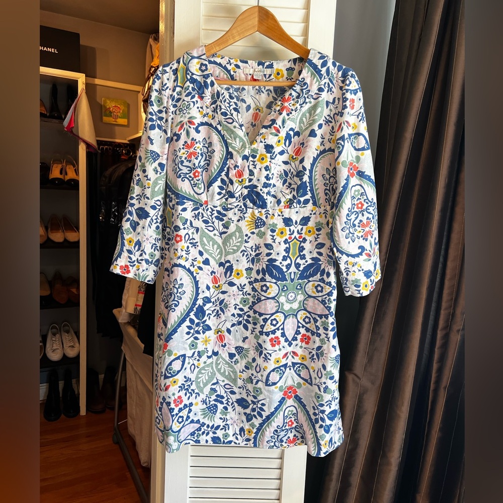 Boden Multicolor Floral Dress